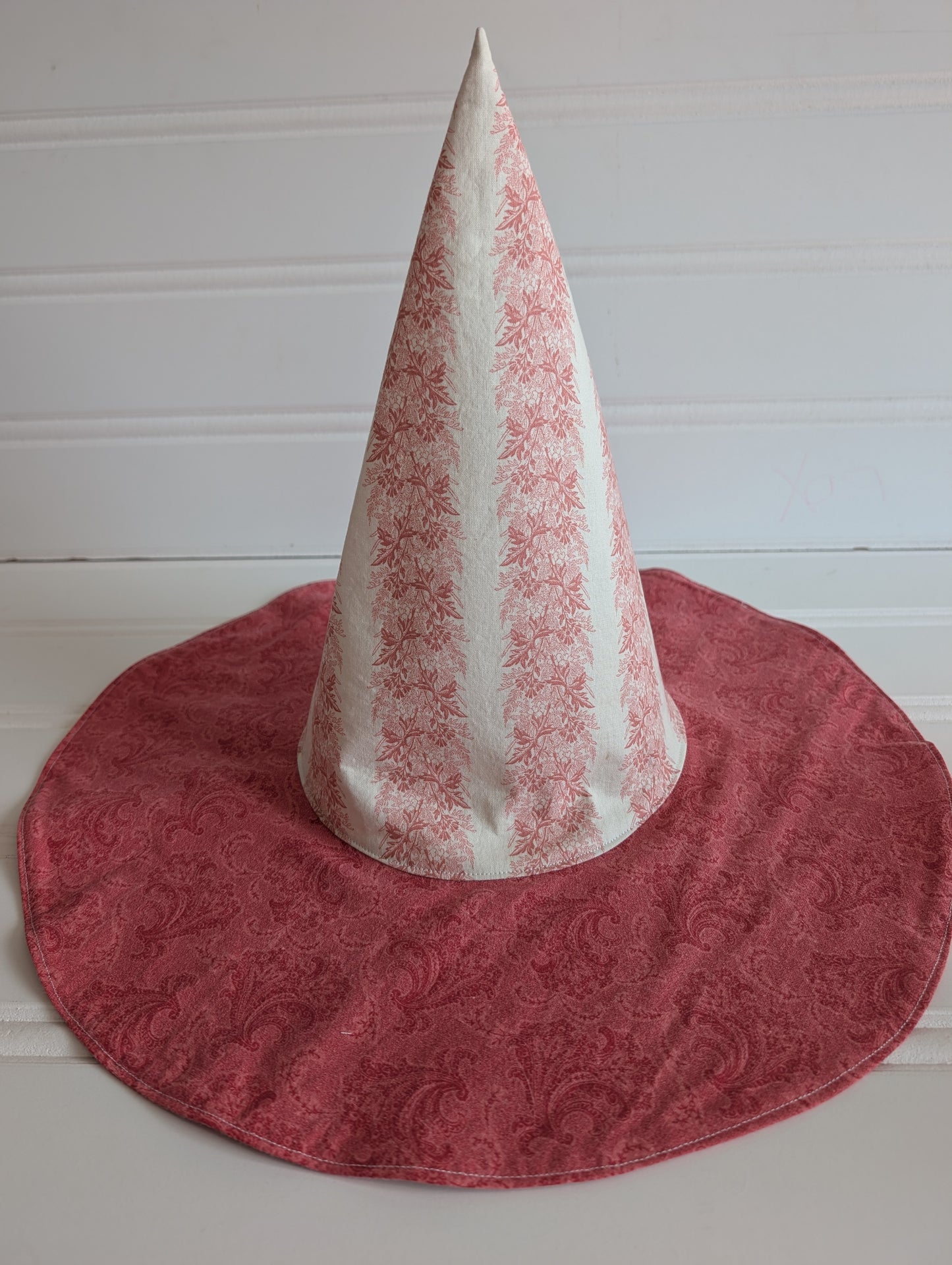 Floral Whimsy Floppy Witch Hat - 19