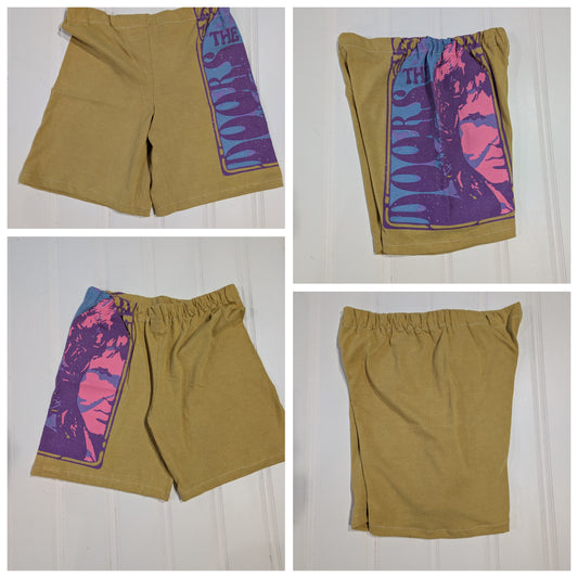 Band Tee Shorts - The Doors