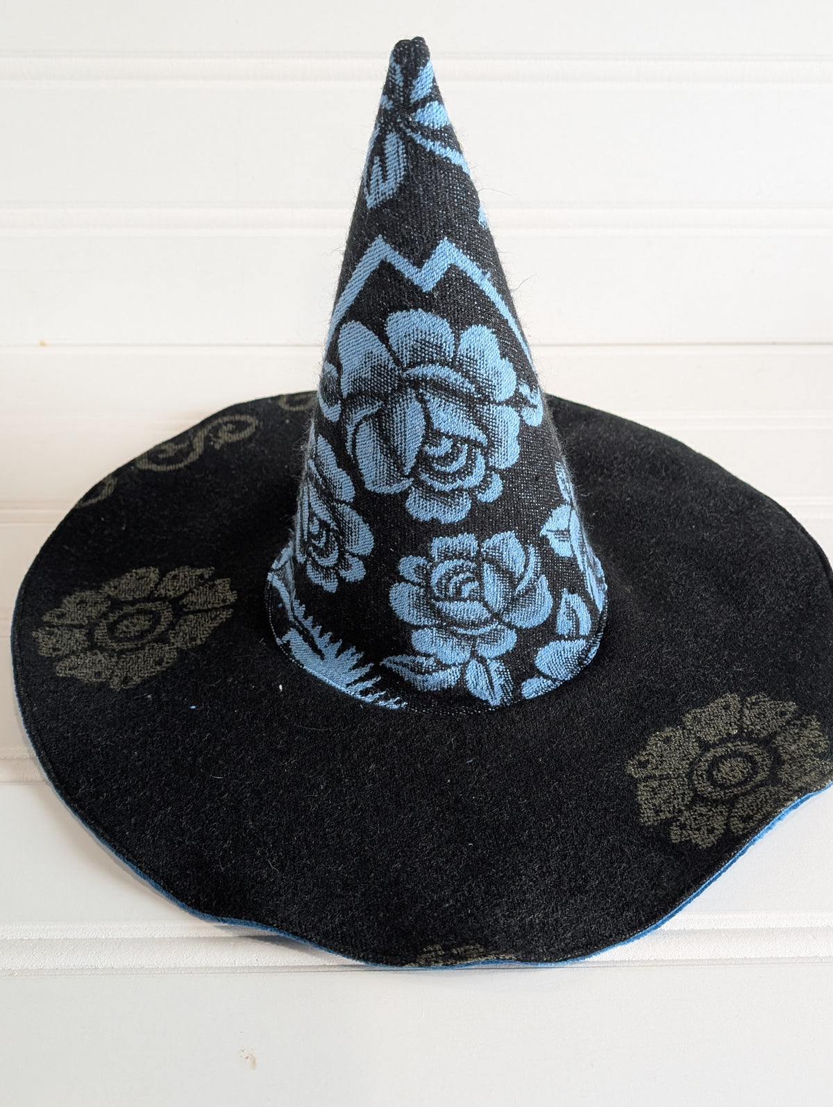 Feeling Blue Whimsy Floppy Witch Hat - 2