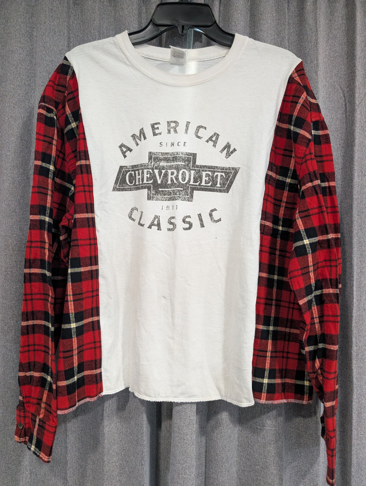 Flannel Mash Up Top - Chevy