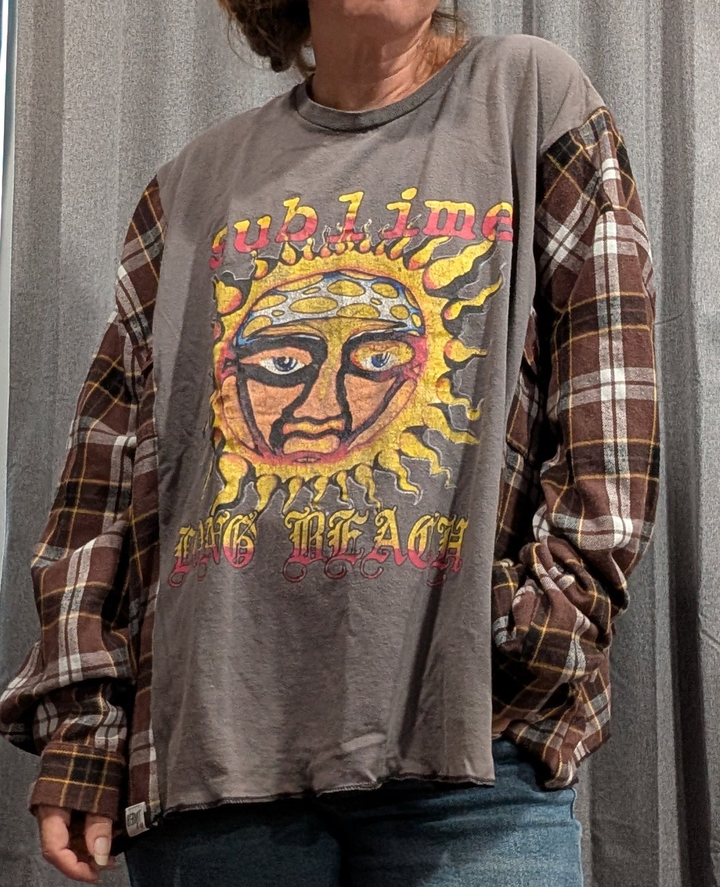 Flannel Mash Up Top - Sublime
