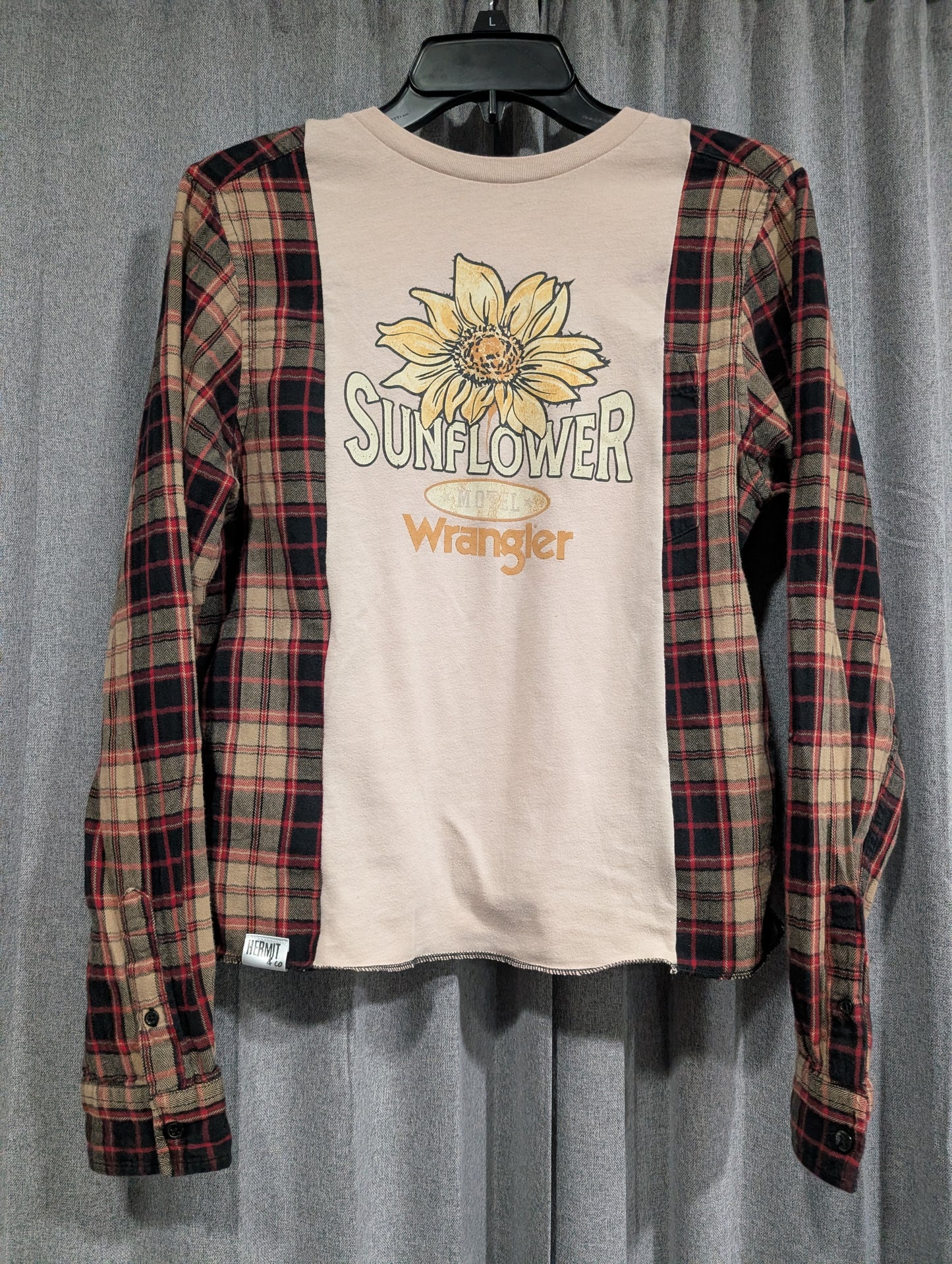 Flannel Mash Up Top - Wrangler