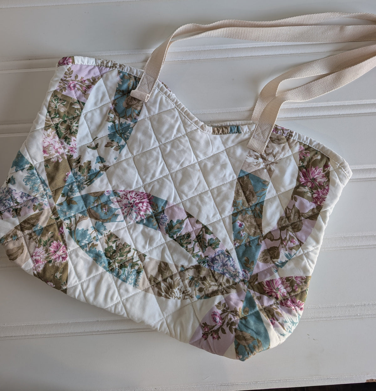Quilted Tote Bag - Ring 2