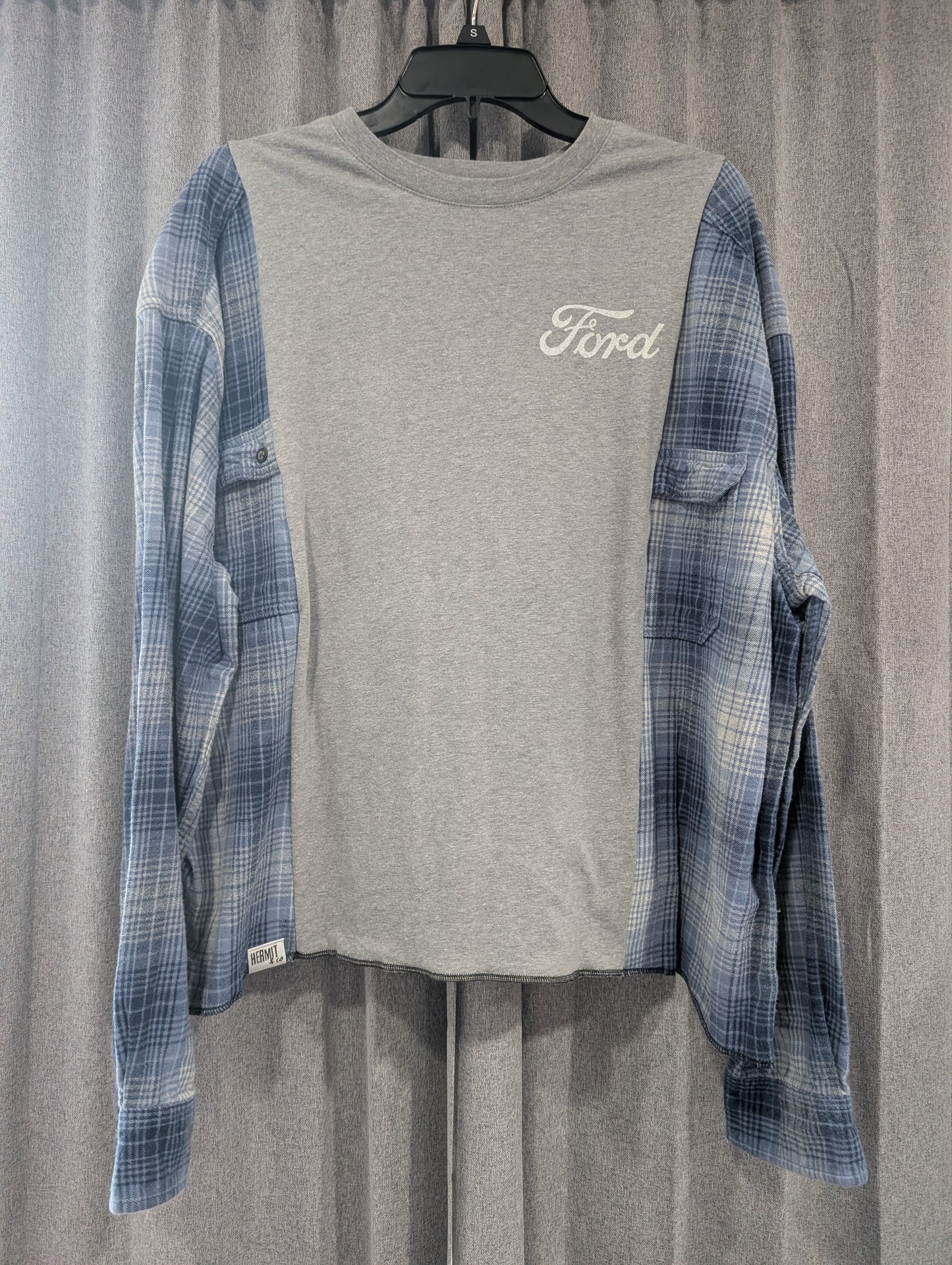 Flannel Mash Up Top - Ford