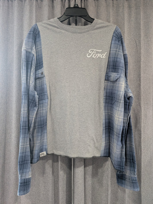 Flannel Mash Up Top - Ford