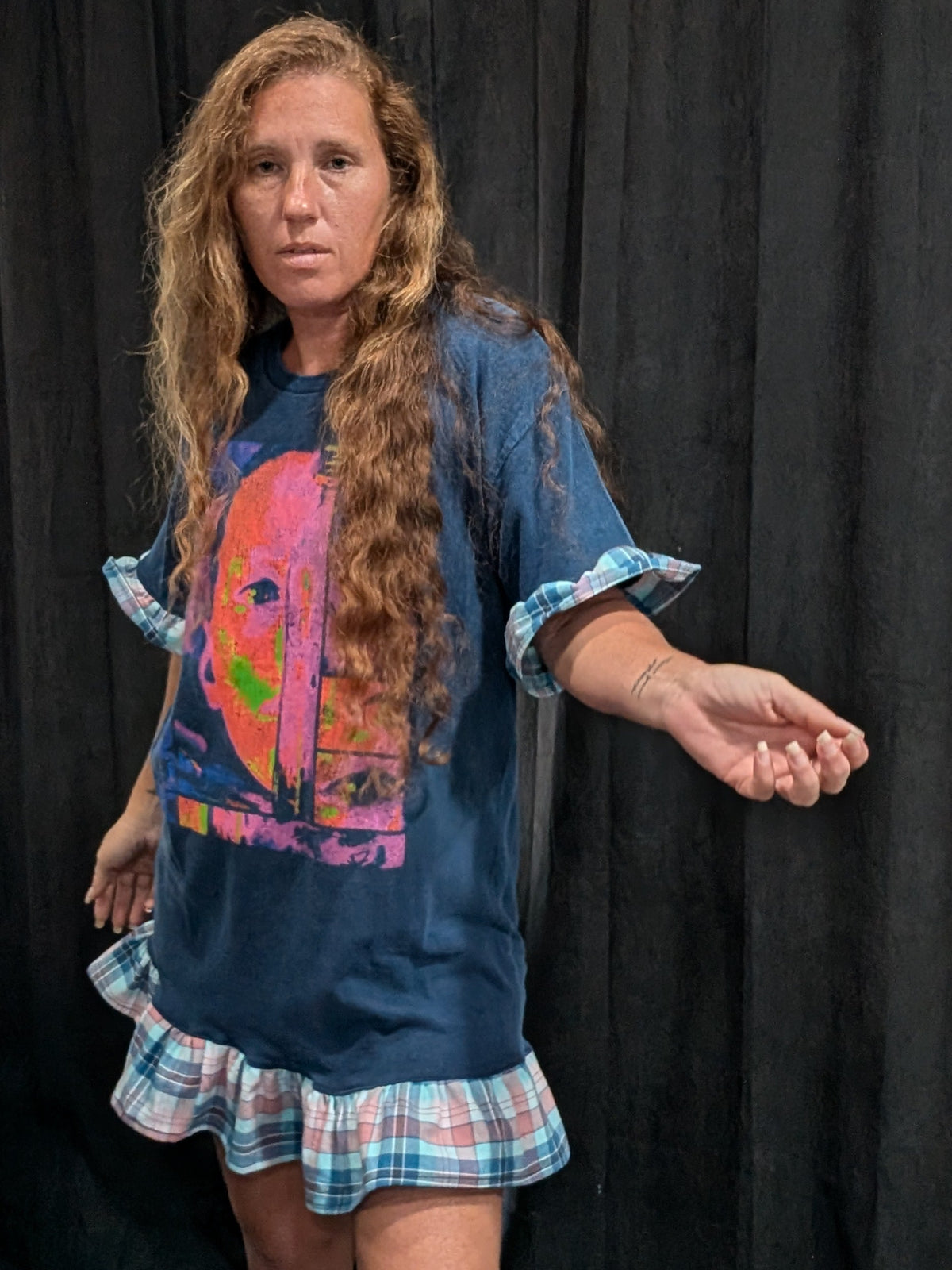 Band Tee Dress - Alice in Chains Jar of Flies Blue
