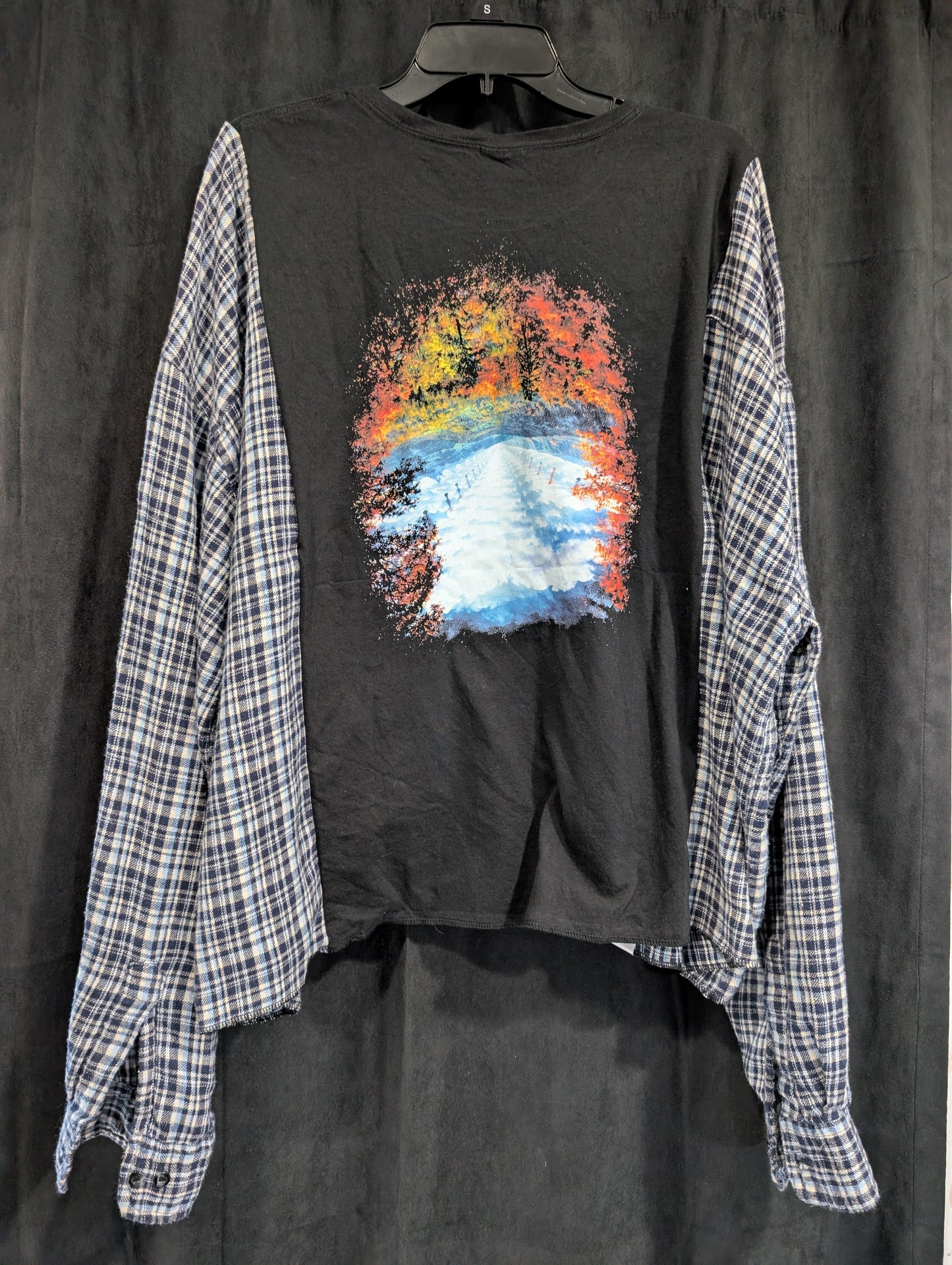 Flannel Mash Up Top - Audioslave