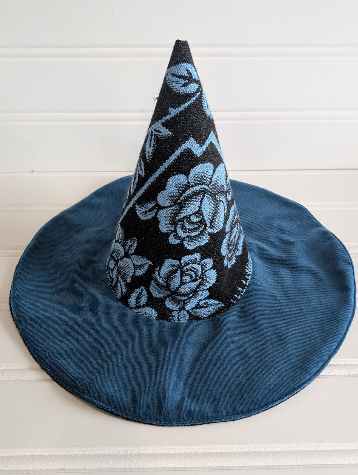 Feeling Blue Whimsy Floppy Witch Hat - 1