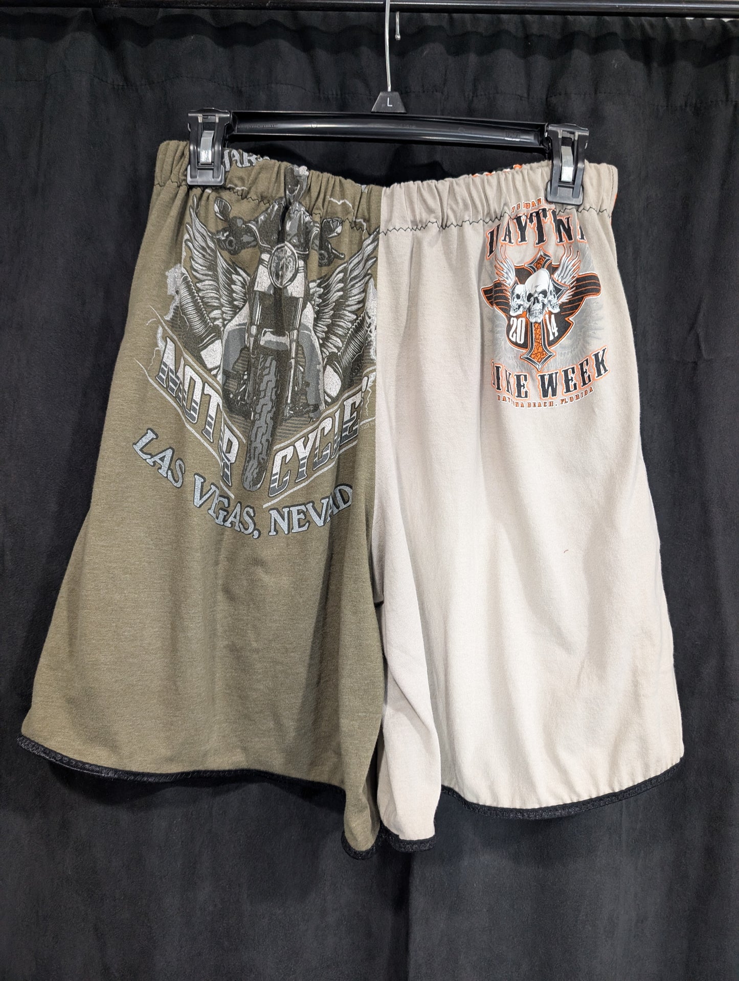 Band Tee Shorts - Harley Davidson