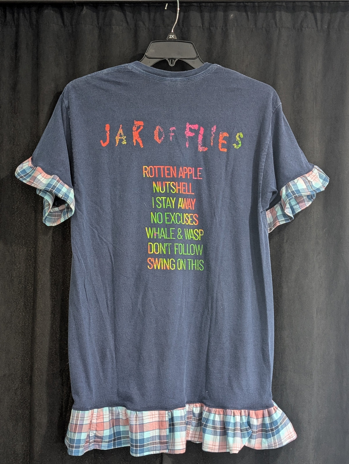 Band Tee Dress - Alice in Chains Jar of Flies Blue