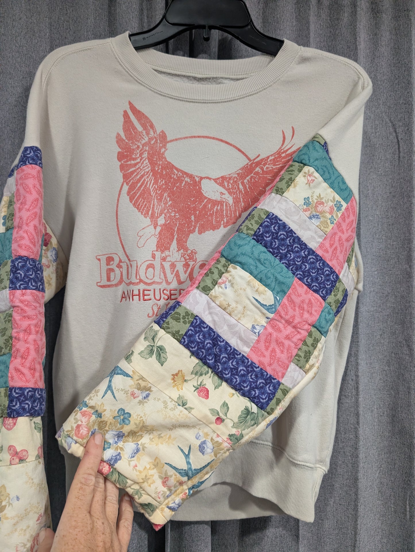 Blanket Sleeve Sweater - Budweiser